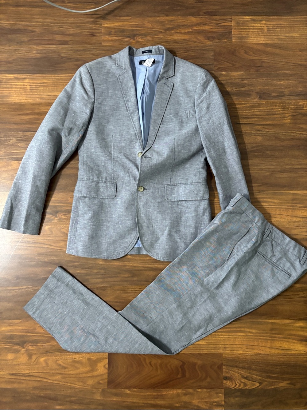 Crewcuts Gray Heather Boys' Sport Coat
